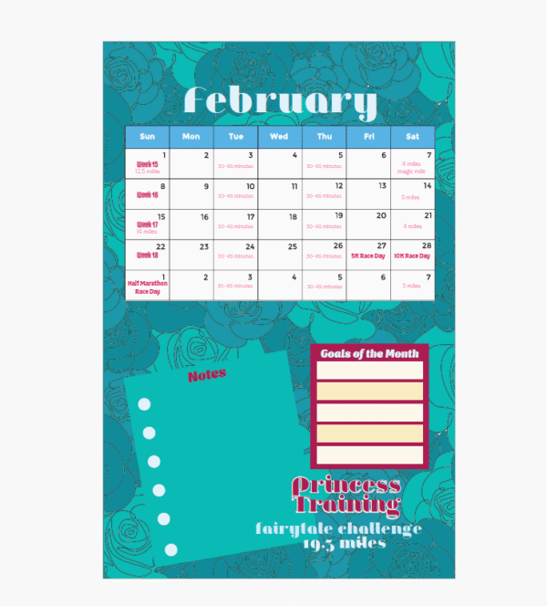 2026 Princess Race Training Booklet - Image 4