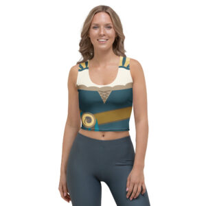 Be Brave Princess Running Costume Crop Top